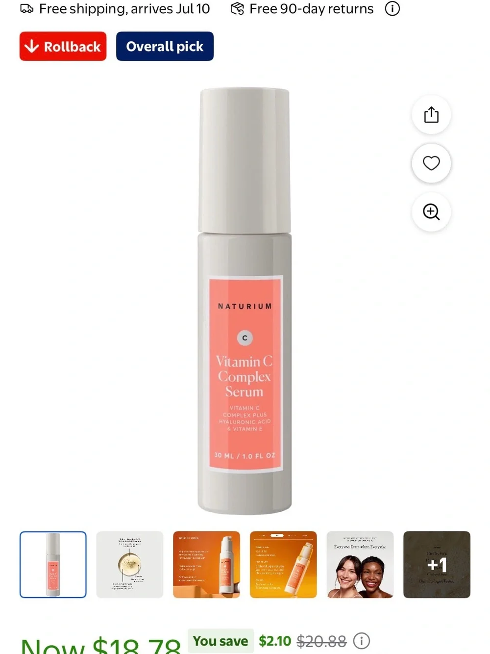 Naturium Vitamin C Complex Serum, Plant Ceramide, & Retinol Complex Serum Trio